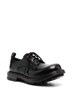 Alexander McQueen ridged sole lace-up shoes