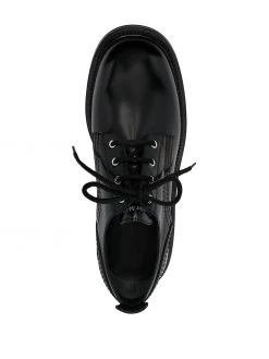 Alexander McQueen ridged sole lace-up shoes