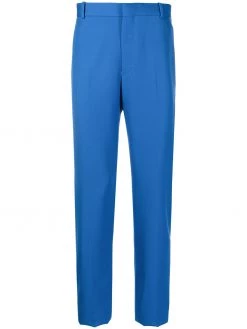 Alexander McQueen slim-fit cotton trousers