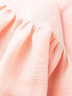 Alexander McQueen ruffle-hem long-sleeve dress