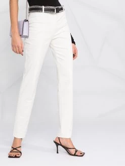 Alexander McQueen high-waisted tapered trousers