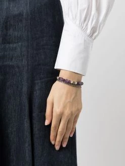 Alexander McQueen layered beaded bracelet