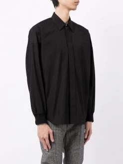 Alexander McQueen drop-shoulder long-sleeve shirt