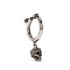 Alexander McQueen embellished-skull single earring