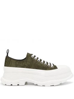 Alexander McQueen chunky-sole skull-print trainers