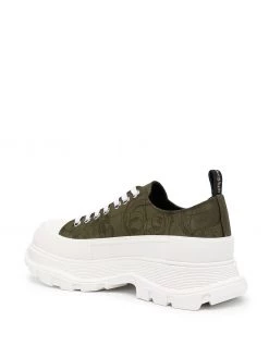 Alexander McQueen chunky-sole skull-print trainers