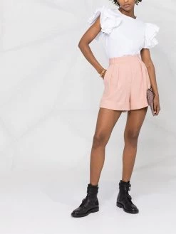 Alexander McQueen high-waisted shorts