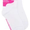 Alexander McQueen logo-intarsia socks