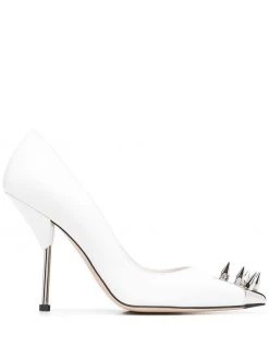Alexander McQueen Punk Stud pointed pumps