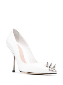 Alexander McQueen Punk Stud pointed pumps