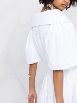 Alexander McQueen tiered mid-length dress