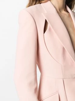 Best Pirce ๐ฅฐ Alexander McQueen Cut out blazer โ๏ธ 9 Alexander McQueen cut-out blazer