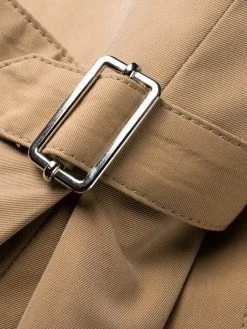 Alexander McQueen belted ankles high-waisted trousers