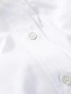 Alexander McQueen puff-sleeve poplin dress