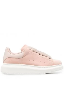 Alexander McQueen Oversize suede sneakers