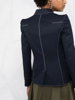 Alexander McQueen cotton-gabardine blazer