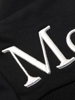 Alexander McQueen logo-embroidered sweatshirt dress