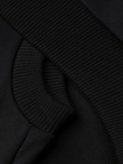 Alexander McQueen logo-embroidered sweatshirt dress