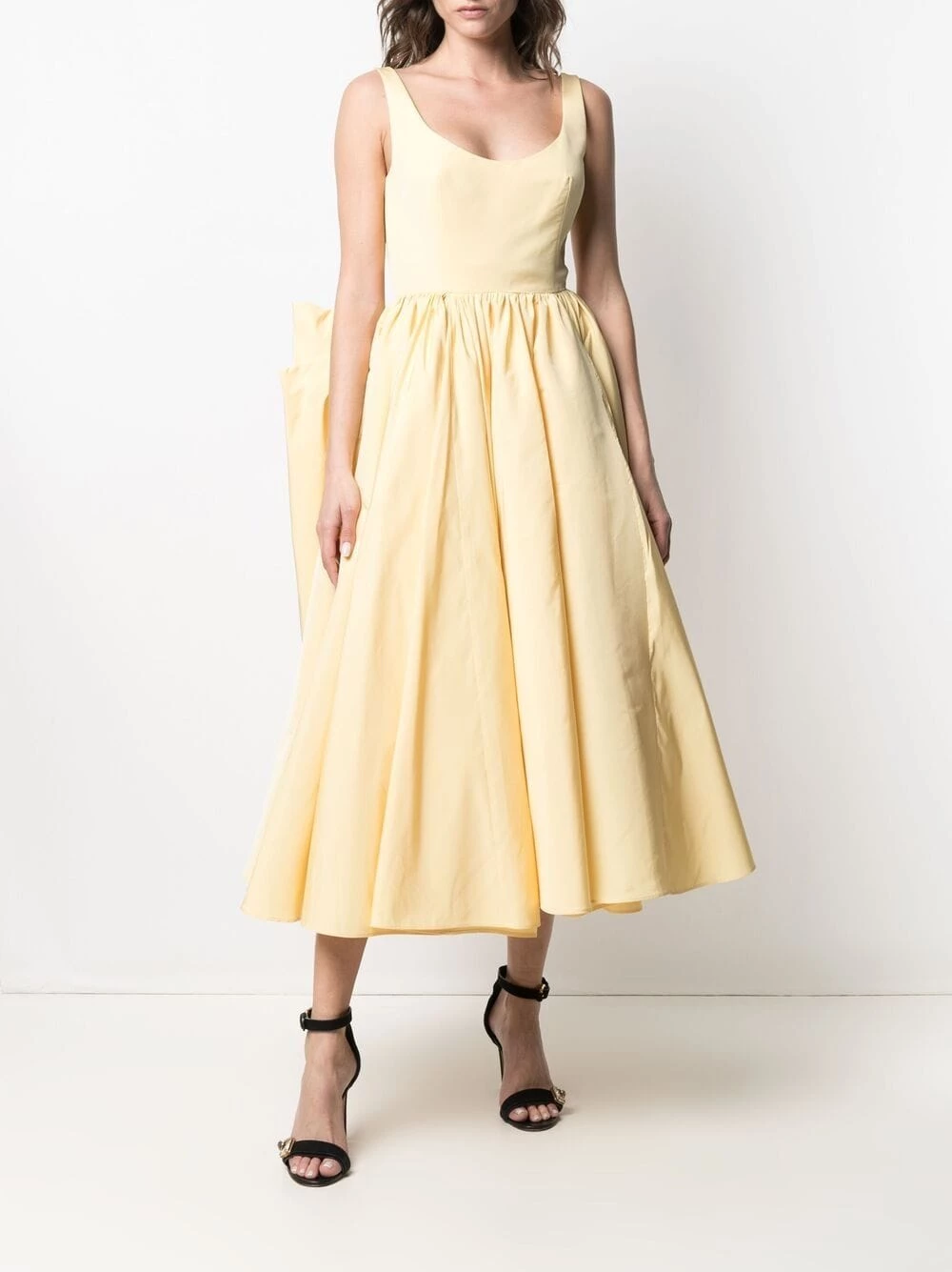 Hot Sale 🎉 Alexander McQueen Bow detail flared cocktail 👗 dress 😉 3 Alexander McQueen bow detail flared cocktail dress