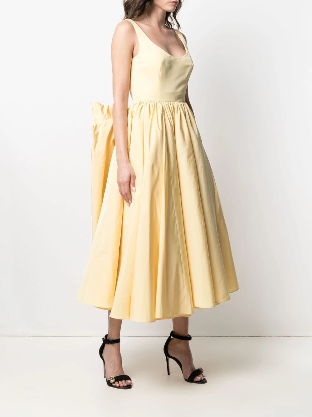 Hot Sale 🎉 Alexander McQueen Bow detail flared cocktail 👗 dress 😉 4 Alexander McQueen bow detail flared cocktail dress