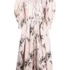 Alexander McQueen botanical-print cotton shirtdress