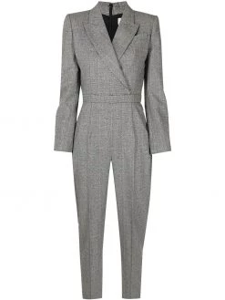 Alexander McQueen peak-lapel tailored jumpsuit