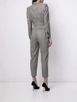 Alexander McQueen peak-lapel tailored jumpsuit