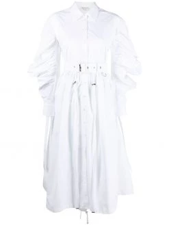 Alexander McQueen poplin parka shirtdress