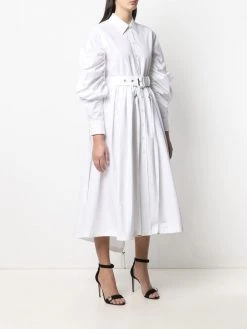 Alexander McQueen poplin parka shirtdress