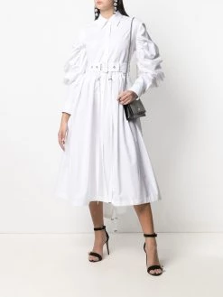Alexander McQueen poplin parka shirtdress