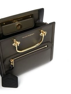 Alexander McQueen logo-print tote bag