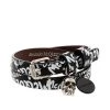Alexander McQueen grafitti print wraparound bracelet