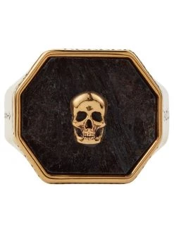 Alexander McQueen Skull signet ring