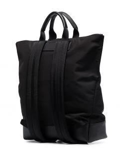 Alexander McQueen De Manta logo-tape backpack