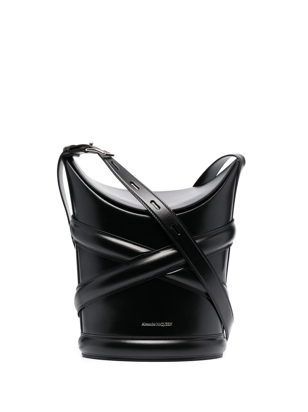 New 😉 Alexander McQueen Embossed logo bucket bag 😍 1 Alexander McQueen embossed-logo bucket bag