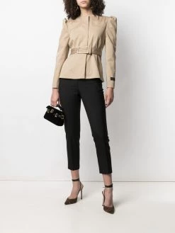 Alexander McQueen high-waist cropped trousers