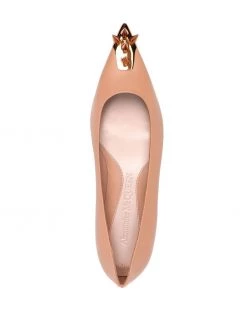 Alexander McQueen Punk Stud ballerina shoes