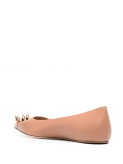 Alexander McQueen Punk Stud ballerina shoes