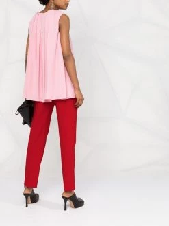 Alexander McQueen pleat-detail blouse