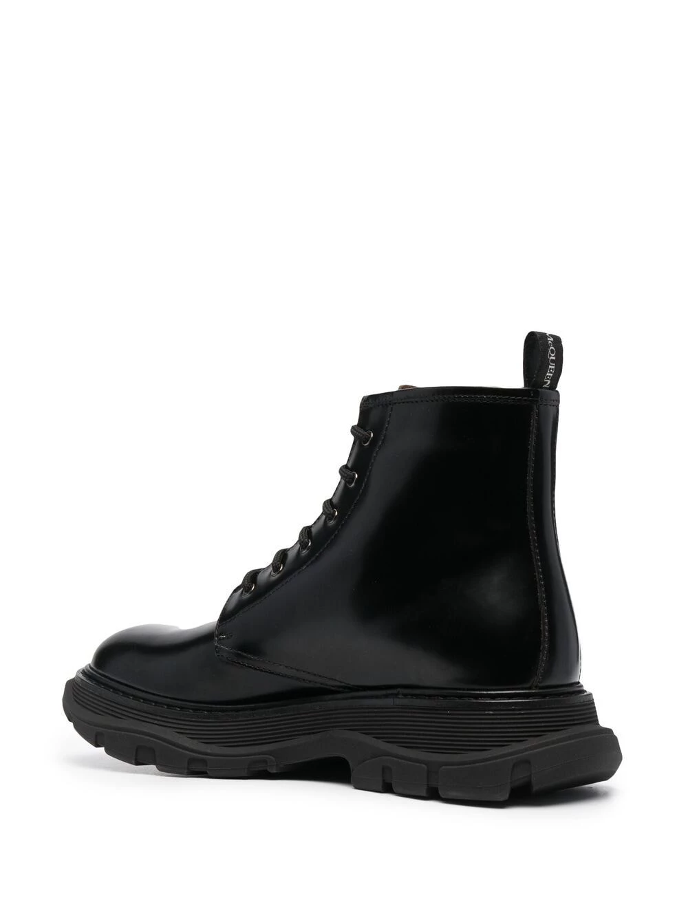New π Alexander McQueen Lace up leather ankle π₯Ύ boots π 3 Alexander McQueen lace-up leather ankle boots