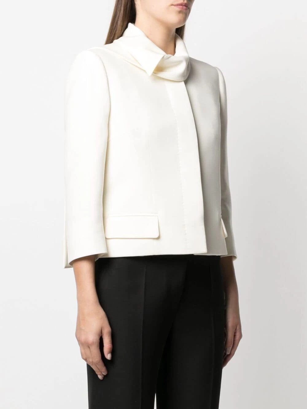 Best Sale โจ Alexander McQueen Tie neck jacket ๐งจ 3 Alexander McQueen tie-neck jacket