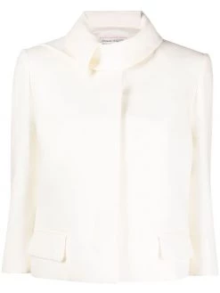 Alexander McQueen tie-neck jacket