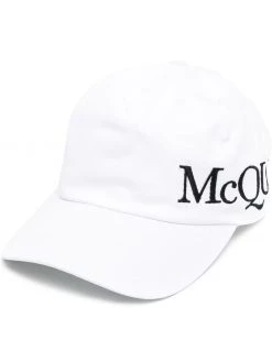 Alexander McQueen logo-embroidered baseball cap