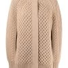 Alexander McQueen knitted wool-cashmere cape