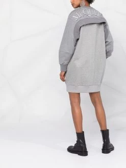 Alexander McQueen layered sweatshirt dress