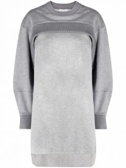 Alexander McQueen layered sweatshirt dress