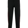 Alexander McQueen knitted logo tape track pants