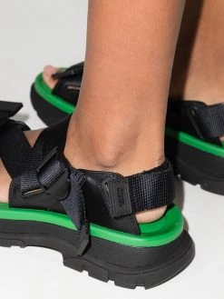 Alexander McQueen chunky sole trekking sandals
