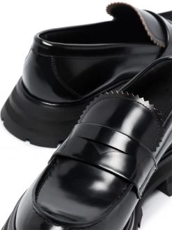 Alexander McQueen Wander leather loafers