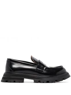 Alexander McQueen Wander leather loafers